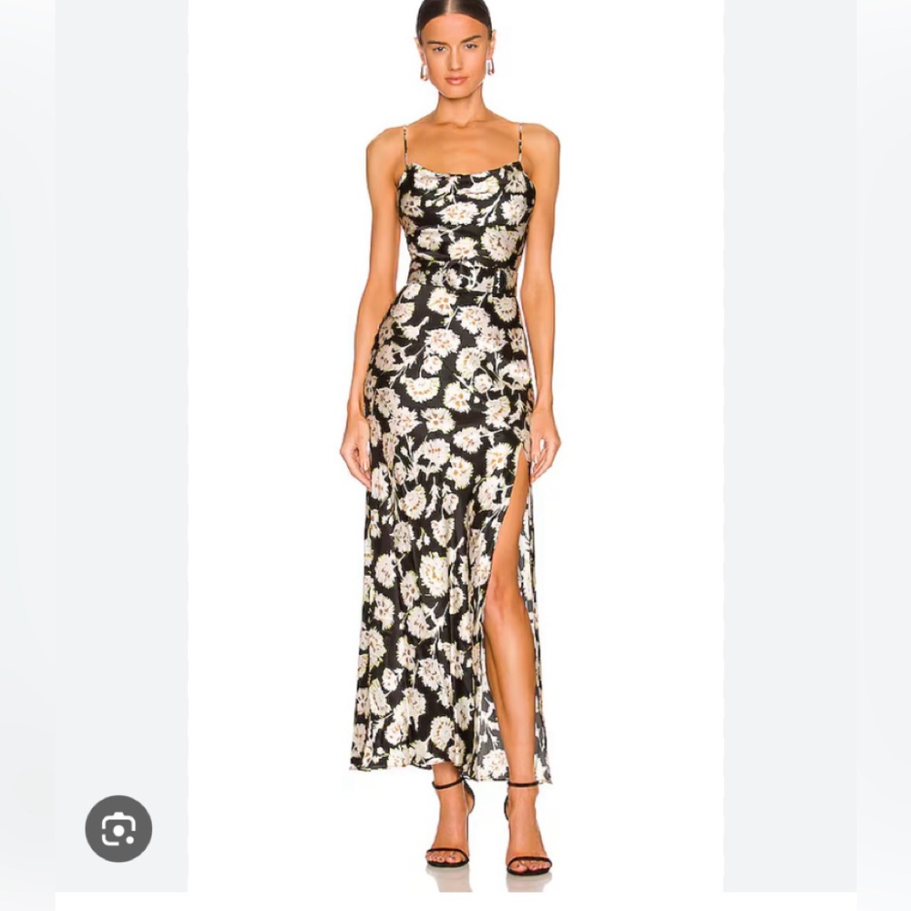 Nicholas Simone belted floral dress